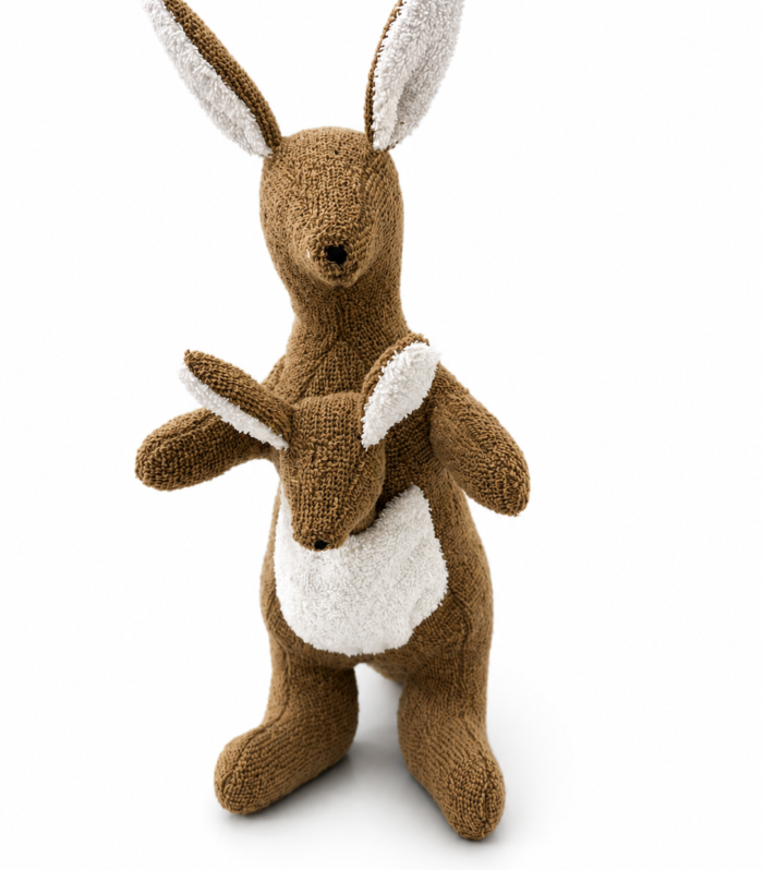 Kangaroo Toy+ Rattle
